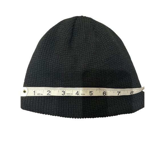 Urban Pipeline One Size Fleece lined Beanie Gorpcore Cozy Warm Winter Black - Picture 5 of 6